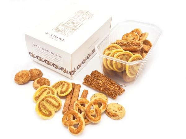 Box kaas-zoute koekjes