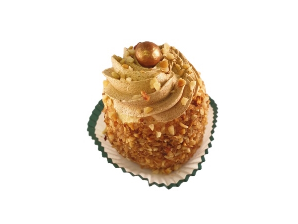 Hazelnoot schuim gebakje