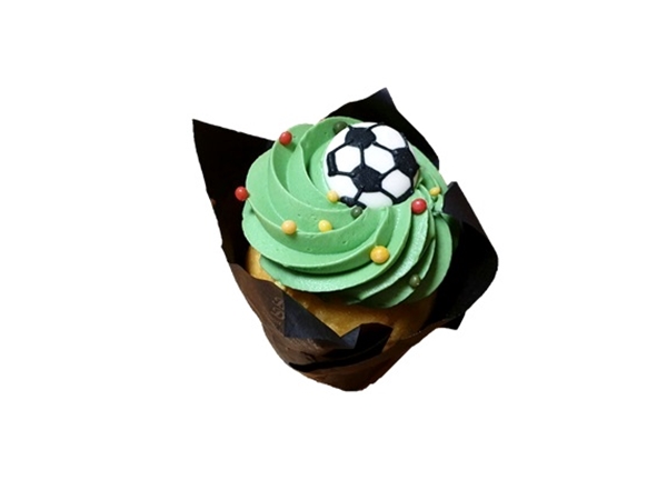 Cupcake voetbal