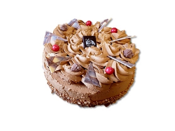 Rond mokka taartje (8 pers)