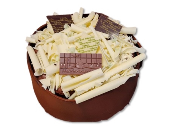 Chocolade taartje (8 pers)