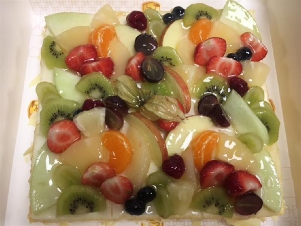 Vruchtentaart 12 Personen